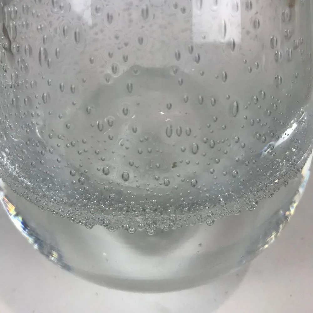 Unsigned Art Glass Vase